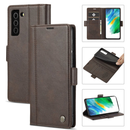 LC.IMEEKE Magnetic Buckle PU + TPU Horizontal Flip Leather Case with Holder & Card Slots & Wallet, For Samsung Galaxy S20+, For Samsung Galaxy S20 FE, For Samsung Galaxy S21 5G, For Samsung Galaxy S21+ 5G