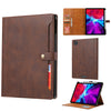 Calf Texture Double Fold Clasp Horizontal Flip Leather Case with Photo Frame & Holder & Card Slots & Wallet, For iPad Pro 11 inch 2022/2021/2020, For iPad Pro 12.9 inch 2022/2021/2020, For iPad Air 13 2024 / iPad Pro 12.9 inch 2022/2021/2020