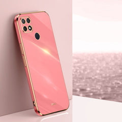 XINLI Straight Edge 6D Electroplate TPU Phone Case, For OPPO A9 2020 / A11x, For OPPO A15, For OPPO A52