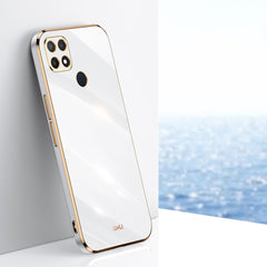 XINLI Straight Edge 6D Electroplate TPU Phone Case, For OPPO A9 2020 / A11x, For OPPO A15, For OPPO A52