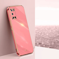 XINLI Straight Edge 6D Electroplate TPU Phone Case, For OPPO A9 2020 / A11x, For OPPO A15, For OPPO A52