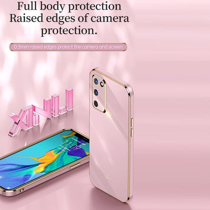 XINLI Straight Edge 6D Electroplate TPU Phone Case