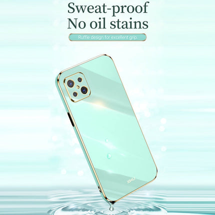 XINLI Straight Edge 6D Electroplate TPU Phone Case