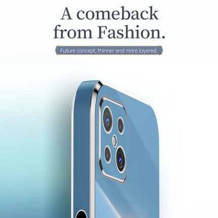 XINLI Straight Edge 6D Electroplate TPU Phone Case