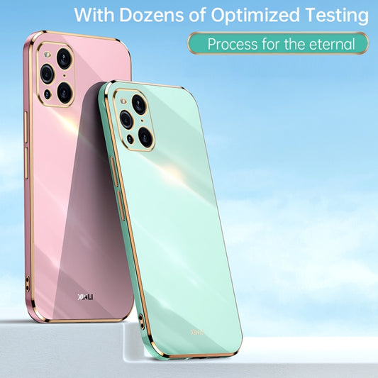 XINLI Straight Edge 6D Electroplate TPU Phone Case