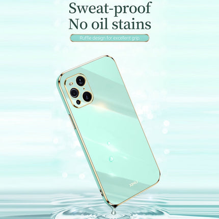 XINLI Straight Edge 6D Electroplate TPU Phone Case