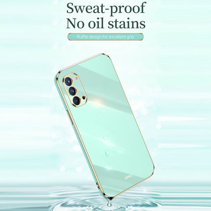 XINLI Straight Edge 6D Electroplate TPU Phone Case