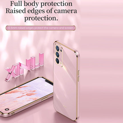 XINLI Straight Edge 6D Electroplate TPU Phone Case