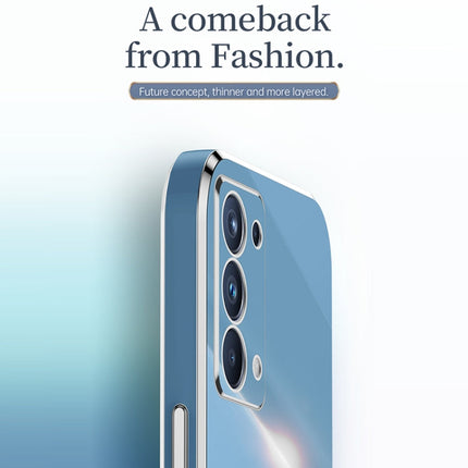 XINLI Straight Edge 6D Electroplate TPU Phone Case