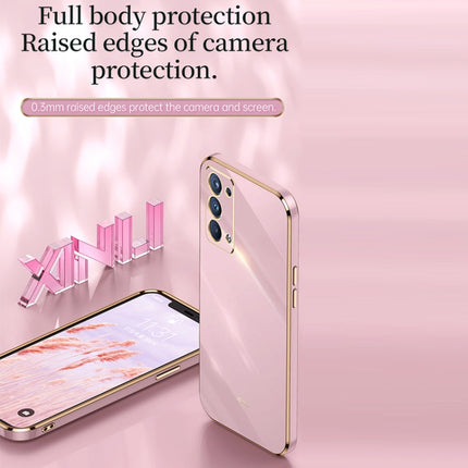 XINLI Straight Edge 6D Electroplate TPU Phone Case