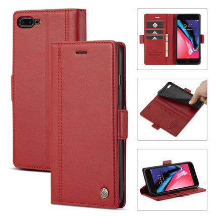 LC.IMEEKE Magnetic Buckle PU + TPU Horizontal Flip Leather Case with Holder & Card Slots & Wallet, For iPhone 8 Plus & 7 Plus, For iPhone X / XS, For iPhone XS Max, For iPhone XR