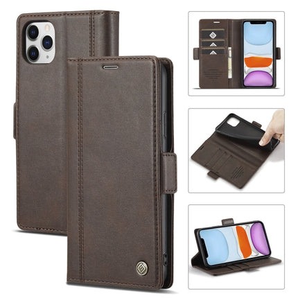 LC.IMEEKE Magnetic Buckle PU + TPU Horizontal Flip Leather Case with Holder & Card Slots & Wallet, For iPhone 11, For iPhone 11 Pro, For iPhone 11 Pro Max, For iPhone 12 Pro Max