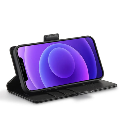 LC.IMEEKE Magnetic Buckle PU + TPU Horizontal Flip Leather Case with Holder & Card Slots & Wallet, For iPhone 12 / 12 Pro, For iPhone 12 mini