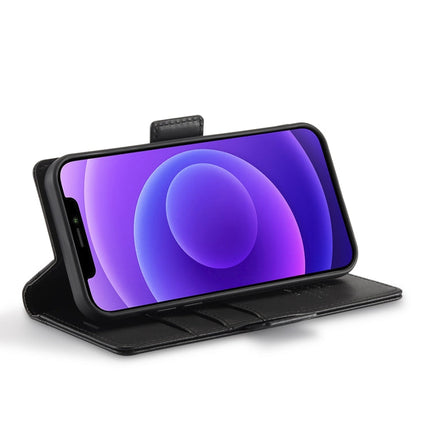 LC.IMEEKE Magnetic Buckle PU + TPU Horizontal Flip Leather Case with Holder & Card Slots & Wallet, For iPhone 12 / 12 Pro, For iPhone 12 mini