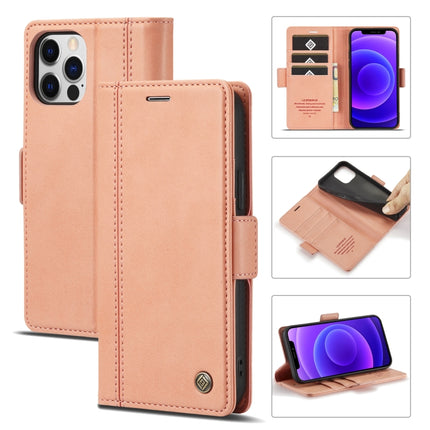 LC.IMEEKE Magnetic Buckle PU + TPU Horizontal Flip Leather Case with Holder & Card Slots & Wallet, For iPhone 12 / 12 Pro, For iPhone 12 mini