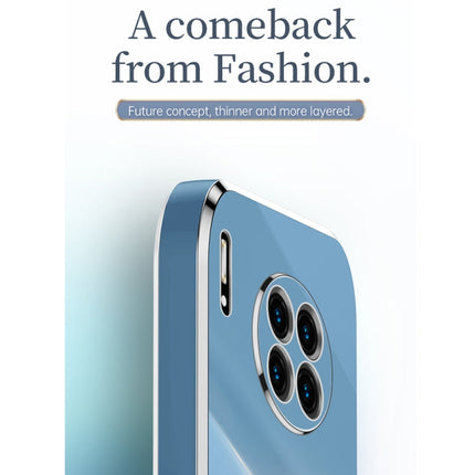 XINLI Straight Edge 6D Electroplate TPU Phone Case