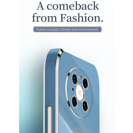 XINLI Straight Edge 6D Electroplate TPU Phone Case