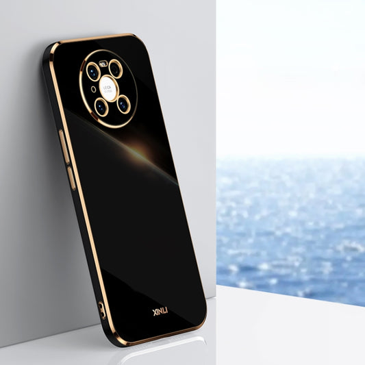 XINLI Straight Edge 6D Electroplate TPU Phone Case