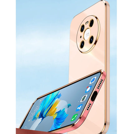 XINLI Straight Edge 6D Electroplate TPU Phone Case