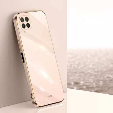 XINLI Straight Edge 6D Electroplate TPU Phone Case