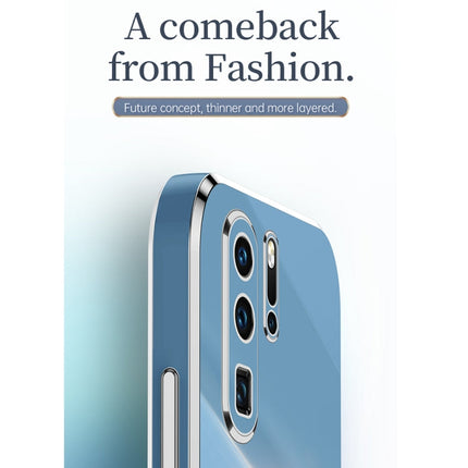 XINLI Straight Edge 6D Electroplate TPU Phone Case