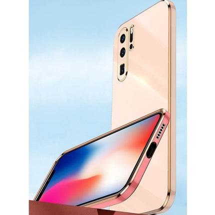 XINLI Straight Edge 6D Electroplate TPU Phone Case