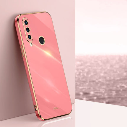 XINLI Straight Edge 6D Electroplate TPU Phone Case