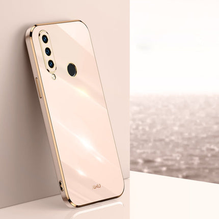 XINLI Straight Edge 6D Electroplate TPU Phone Case