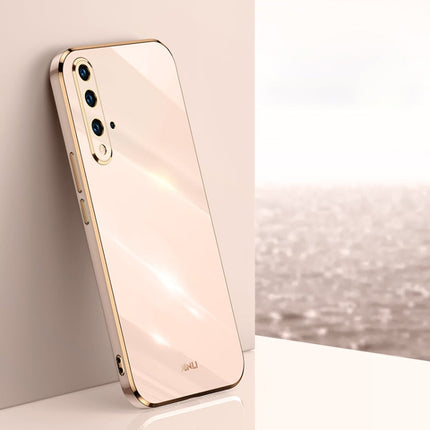 XINLI Straight Edge 6D Electroplate TPU Phone Case