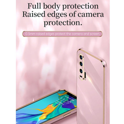 XINLI Straight Edge 6D Electroplate TPU Phone Case