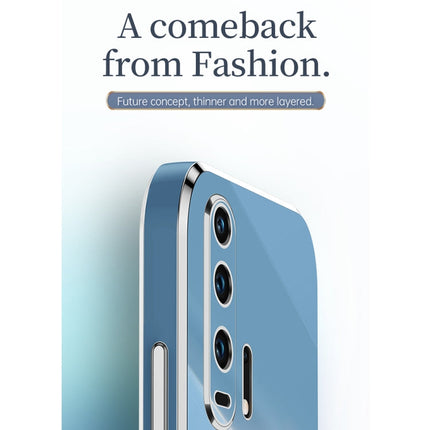 XINLI Straight Edge 6D Electroplate TPU Phone Case