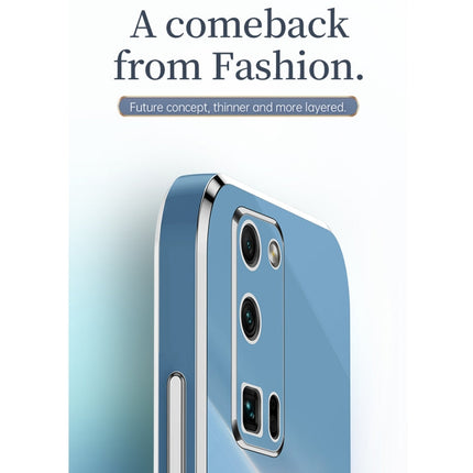 XINLI Straight Edge 6D Electroplate TPU Phone Case