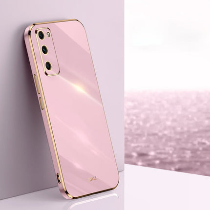 XINLI Straight Edge 6D Electroplate TPU Phone Case