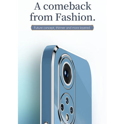 XINLI Straight Edge 6D Electroplate TPU Phone Case