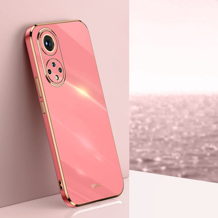 XINLI Straight Edge 6D Electroplate TPU Phone Case