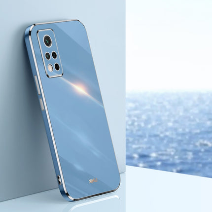 XINLI Straight Edge 6D Electroplate TPU Phone Case, For Honor V40 5G, For Honor X10 5G, For Huawei nova 8 5G, For Honor 50
