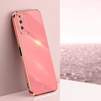 XINLI Straight Edge 6D Electroplate TPU Phone Case, For Honor V40 5G, For Honor X10 5G, For Huawei nova 8 5G, For Honor 50