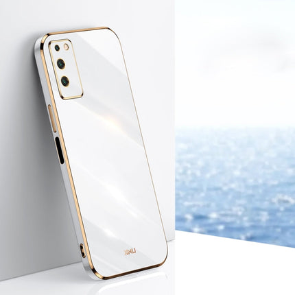 XINLI Straight Edge 6D Electroplate TPU Phone Case