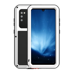 LOVE MEI Metal Shockproof Waterproof Dustproof Protective Case with Glass, For Samsung Galaxy A41, For LG V60 ThinQ 5G