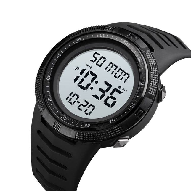SKMEI 1632 Dual Time Display Luminous Electronic Watch, Support Alarm Clock
