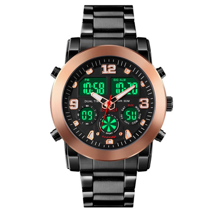 SKMEI 1642 Three-time Display Luminous Electronic Watch, Support Alarm Clock