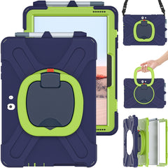 Silicone + PC Protective Case with Holder & Shoulder Strap, For Microsoft Surface Go 4 / 3 / 2 / 1