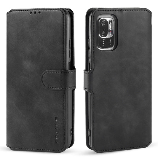 DG.MING Retro Oil Side Horizontal Flip Leather Case with Holder & Card Slots & Wallet, For Xiaomi Redmi Note 10 5G, For Samsung Galaxy A03s 164mm, For Samsung Galaxy A22 4G, For Samsung Galaxy A22 5G, For OnePlus 9R