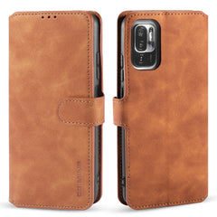 DG.MING Retro Oil Side Horizontal Flip Leather Case with Holder & Card Slots & Wallet, For Xiaomi Redmi Note 10 5G, For Samsung Galaxy A03s 164mm, For Samsung Galaxy A22 4G, For Samsung Galaxy A22 5G, For OnePlus 9R