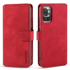 DG.MING Retro Oil Side Horizontal Flip Leather Case with Holder & Card Slots & Wallet, For Xiaomi Redmi Note 10 5G, For Samsung Galaxy A03s 164mm, For Samsung Galaxy A22 4G, For Samsung Galaxy A22 5G, For OnePlus 9R