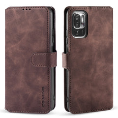 DG.MING Retro Oil Side Horizontal Flip Leather Case with Holder & Card Slots & Wallet, For Xiaomi Redmi Note 10 5G, For Samsung Galaxy A03s 164mm, For Samsung Galaxy A22 4G, For Samsung Galaxy A22 5G, For OnePlus 9R