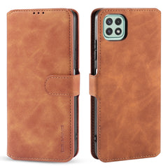 DG.MING Retro Oil Side Horizontal Flip Leather Case with Holder & Card Slots & Wallet, For Xiaomi Redmi Note 10 5G, For Samsung Galaxy A03s 164mm, For Samsung Galaxy A22 4G, For Samsung Galaxy A22 5G, For OnePlus 9R