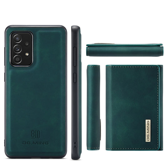 DG.MING M1 Series 3-Fold Multi Card Wallet + Magnetic Back Cover Shockproof Case with Holder Function, For Samsung Galaxy A02s, For Samsung Galaxy A32 5G, For Samsung Galaxy A42 5G, For Samsung Galaxy A52 5G / 4G, For Samsung Galaxy A72 5G / 4G��������...