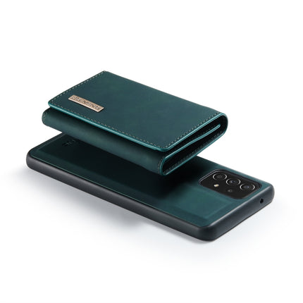 DG.MING M1 Series 3-Fold Multi Card Wallet + Magnetic Back Cover Shockproof Case with Holder Function