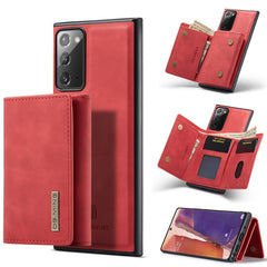 DG.MING M1 Series 3-Fold Multi Card Wallet + Magnetic Back Cover Shockproof Case with Holder Function, For Samsung Galaxy A02s, For Samsung Galaxy A32 5G, For Samsung Galaxy A42 5G, For Samsung Galaxy A52 5G / 4G, For Samsung Galaxy A72 5G / 4G��������...
